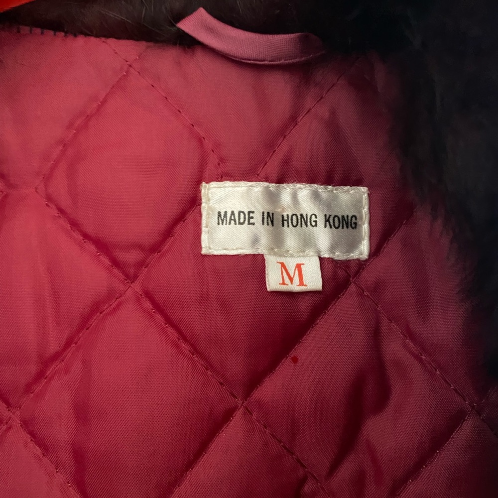 100% Rabbit Fur Coat - Picture 2 of 3